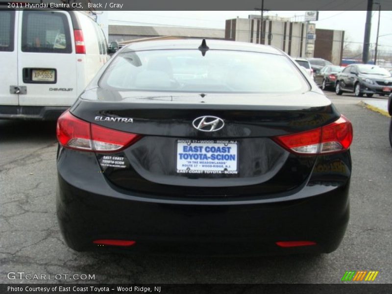 Black / Gray 2011 Hyundai Elantra GLS