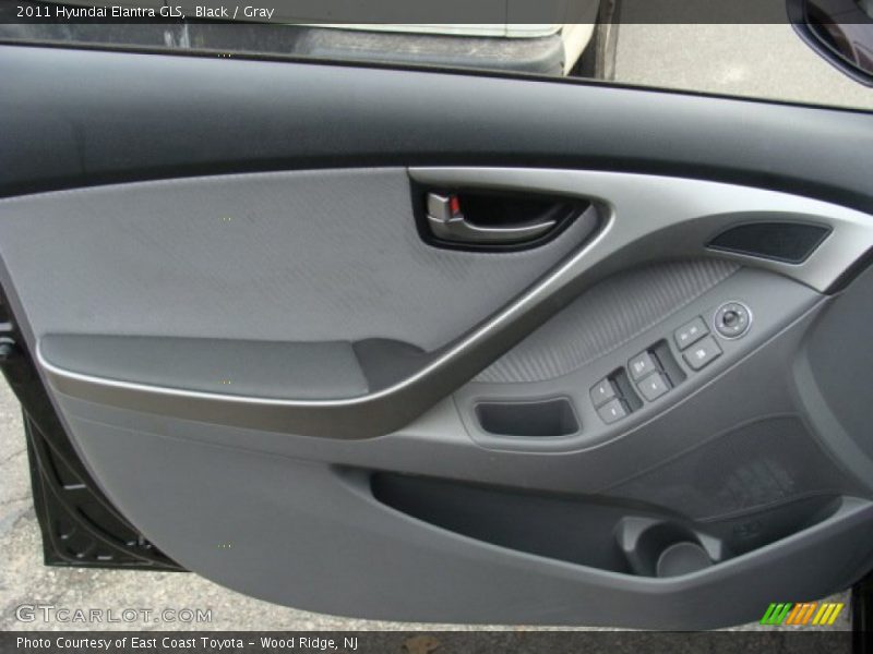 Black / Gray 2011 Hyundai Elantra GLS