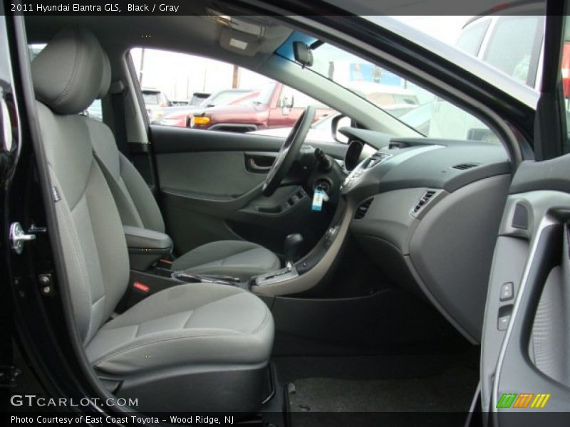 Black / Gray 2011 Hyundai Elantra GLS