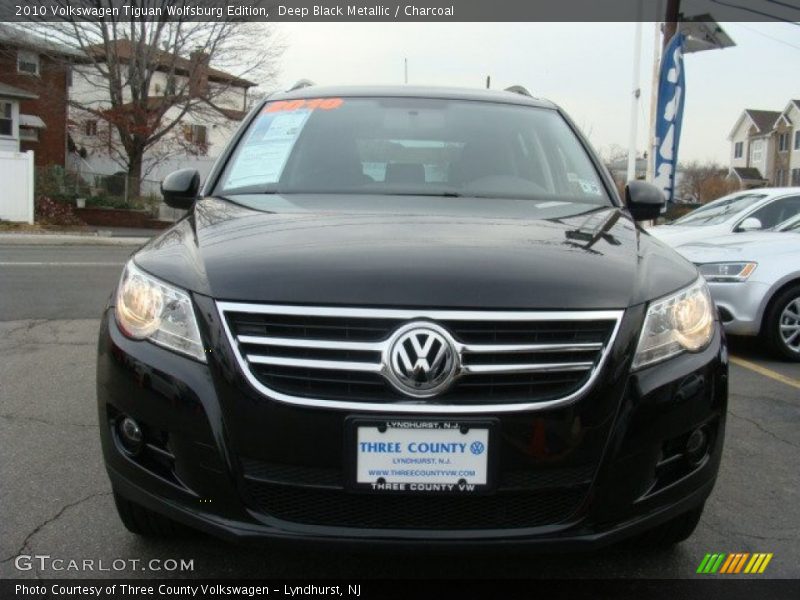 Deep Black Metallic / Charcoal 2010 Volkswagen Tiguan Wolfsburg Edition