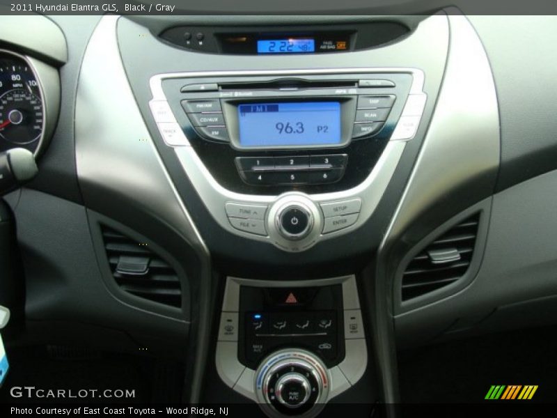 Black / Gray 2011 Hyundai Elantra GLS