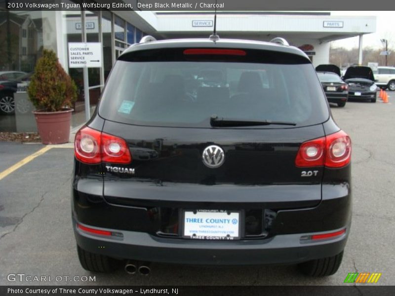 Deep Black Metallic / Charcoal 2010 Volkswagen Tiguan Wolfsburg Edition