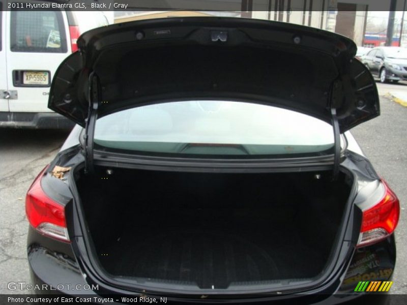 Black / Gray 2011 Hyundai Elantra GLS