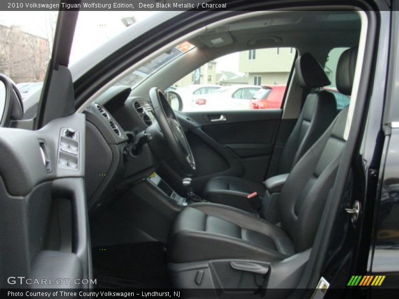 Deep Black Metallic / Charcoal 2010 Volkswagen Tiguan Wolfsburg Edition
