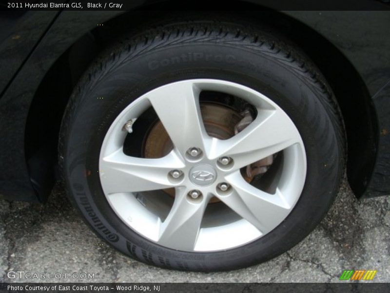 Black / Gray 2011 Hyundai Elantra GLS