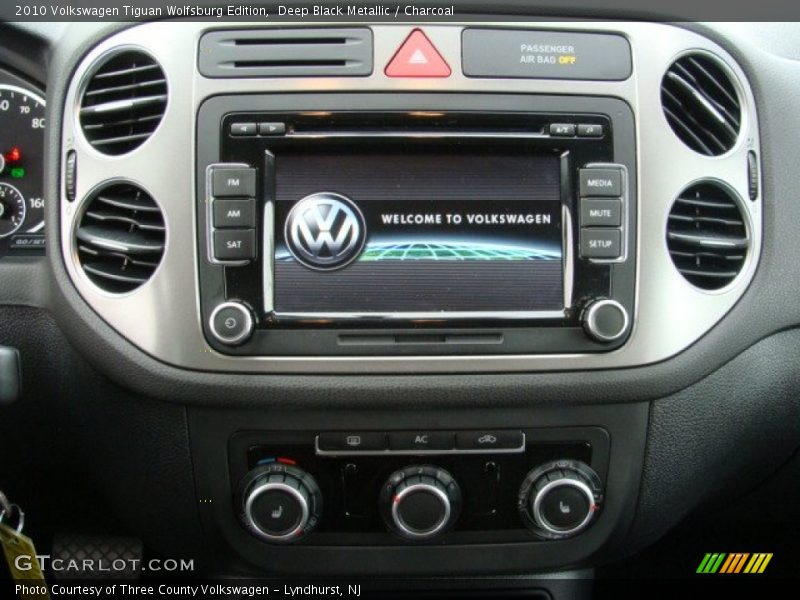 Deep Black Metallic / Charcoal 2010 Volkswagen Tiguan Wolfsburg Edition