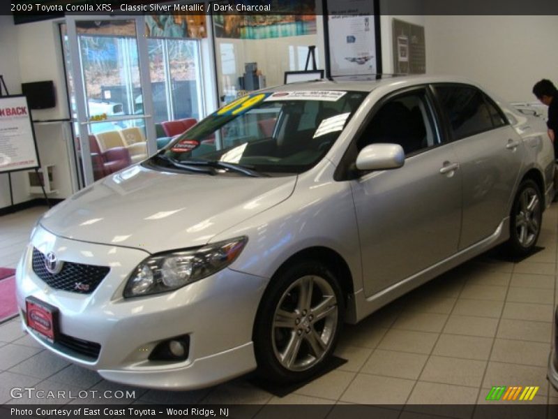 Classic Silver Metallic / Dark Charcoal 2009 Toyota Corolla XRS