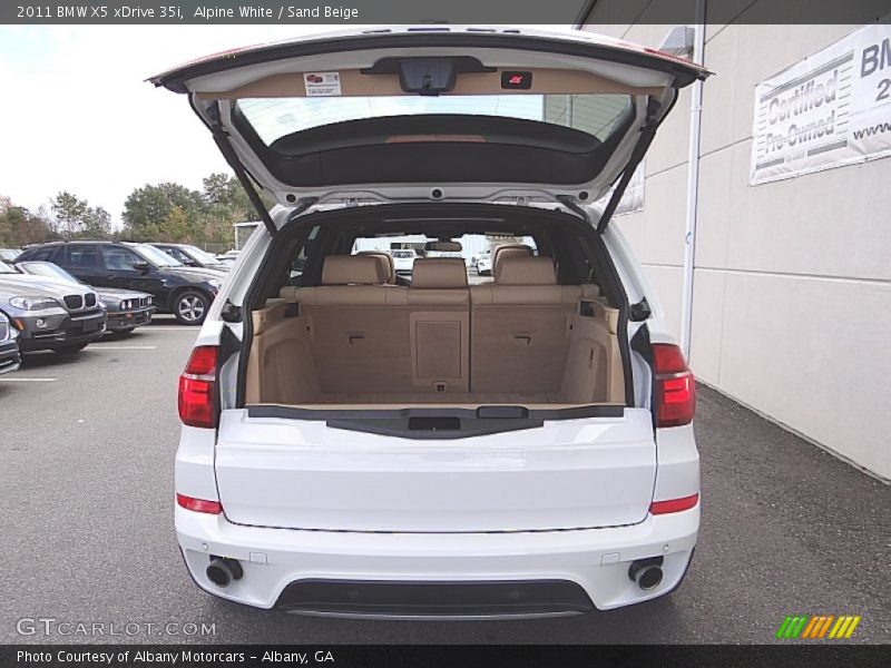 Alpine White / Sand Beige 2011 BMW X5 xDrive 35i