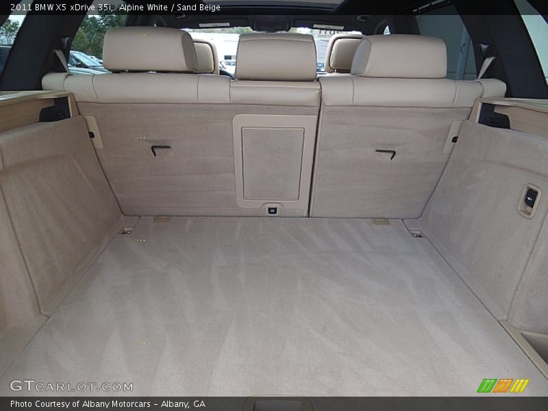 Alpine White / Sand Beige 2011 BMW X5 xDrive 35i
