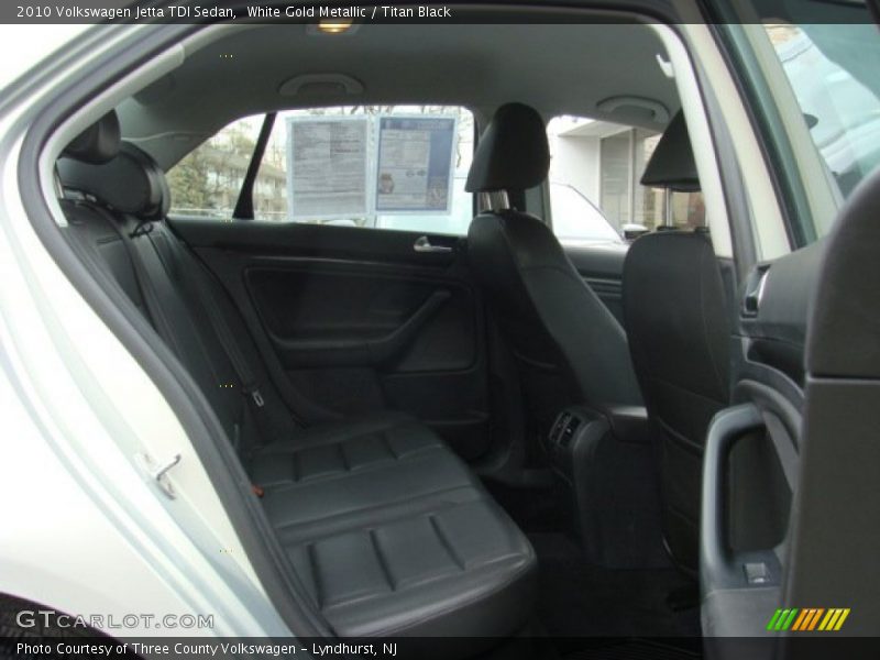 White Gold Metallic / Titan Black 2010 Volkswagen Jetta TDI Sedan