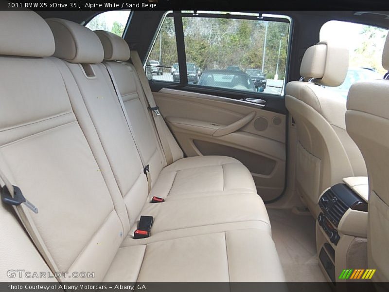 Alpine White / Sand Beige 2011 BMW X5 xDrive 35i