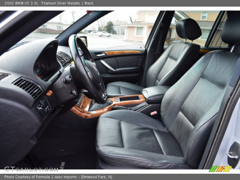 Front Seat of 2002 X5 3.0i