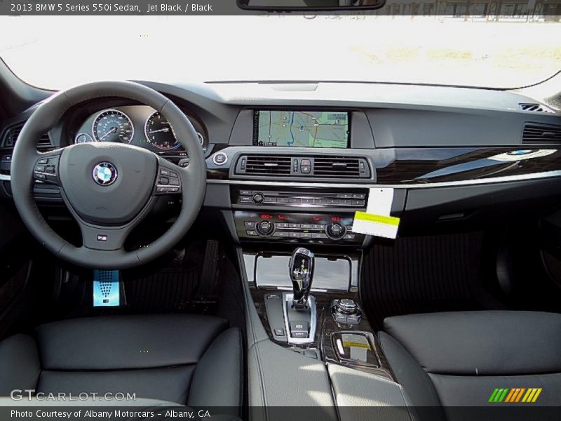 Jet Black / Black 2013 BMW 5 Series 550i Sedan