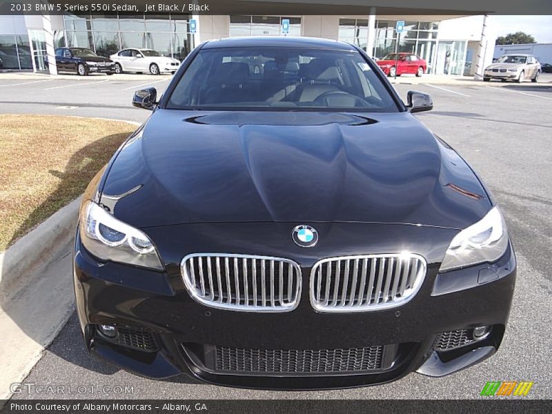 Jet Black / Black 2013 BMW 5 Series 550i Sedan