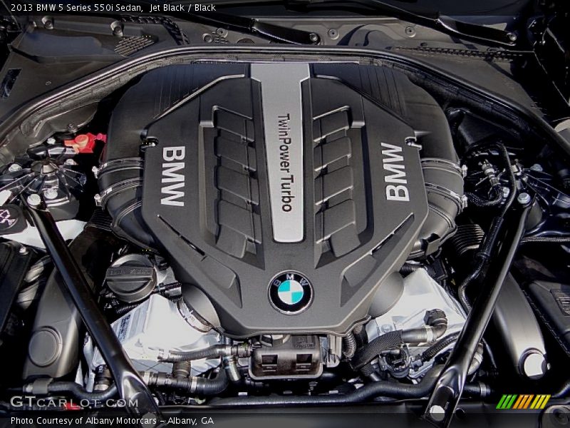 Jet Black / Black 2013 BMW 5 Series 550i Sedan