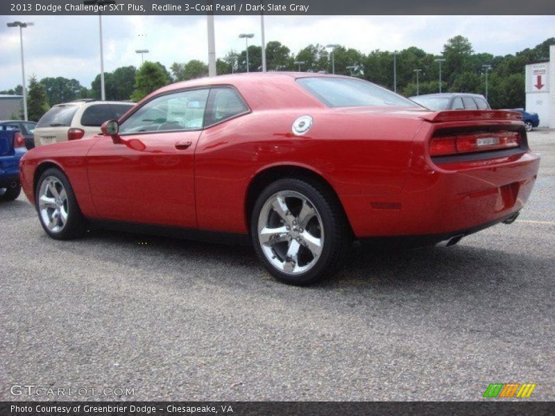 Redline 3-Coat Pearl / Dark Slate Gray 2013 Dodge Challenger SXT Plus