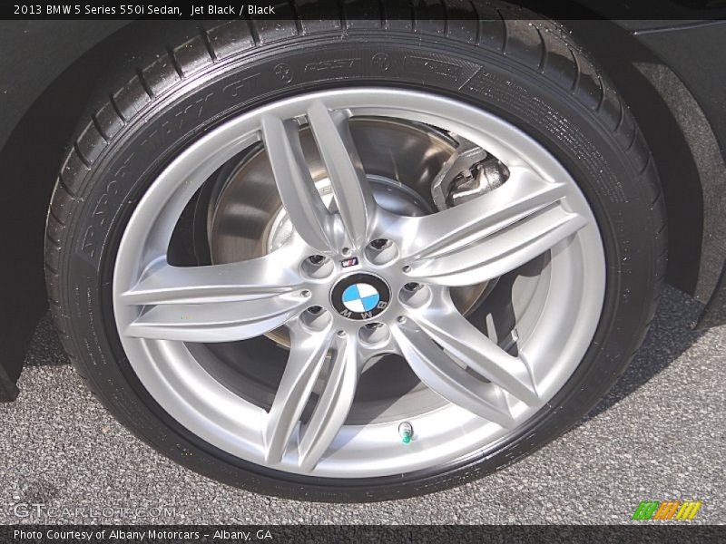 Jet Black / Black 2013 BMW 5 Series 550i Sedan