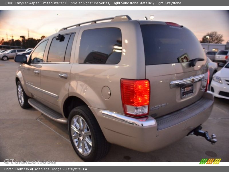 Light Sandstone Metallic / Light Graystone 2008 Chrysler Aspen Limited Walter P Chrysler Signature Series