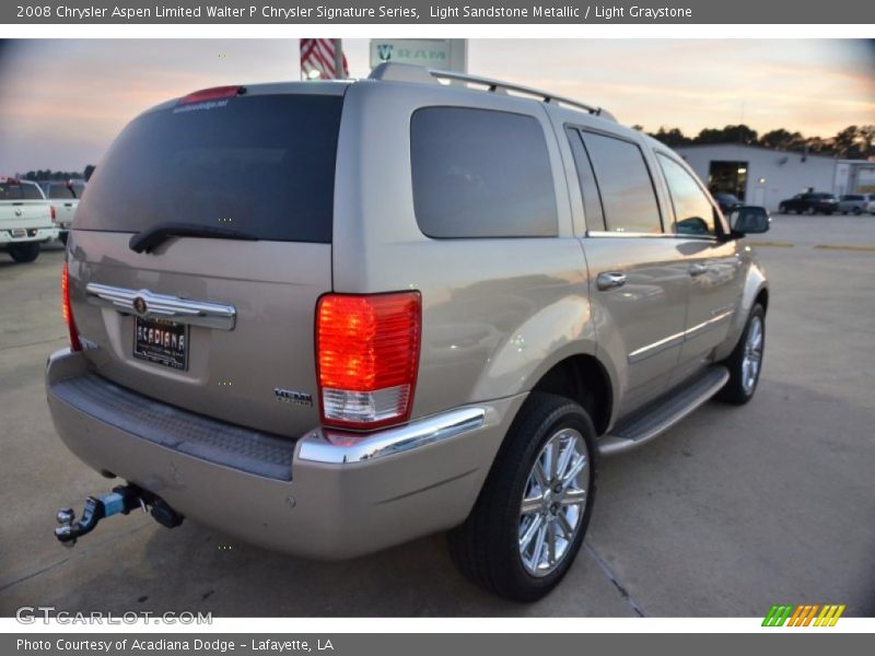 Light Sandstone Metallic / Light Graystone 2008 Chrysler Aspen Limited Walter P Chrysler Signature Series
