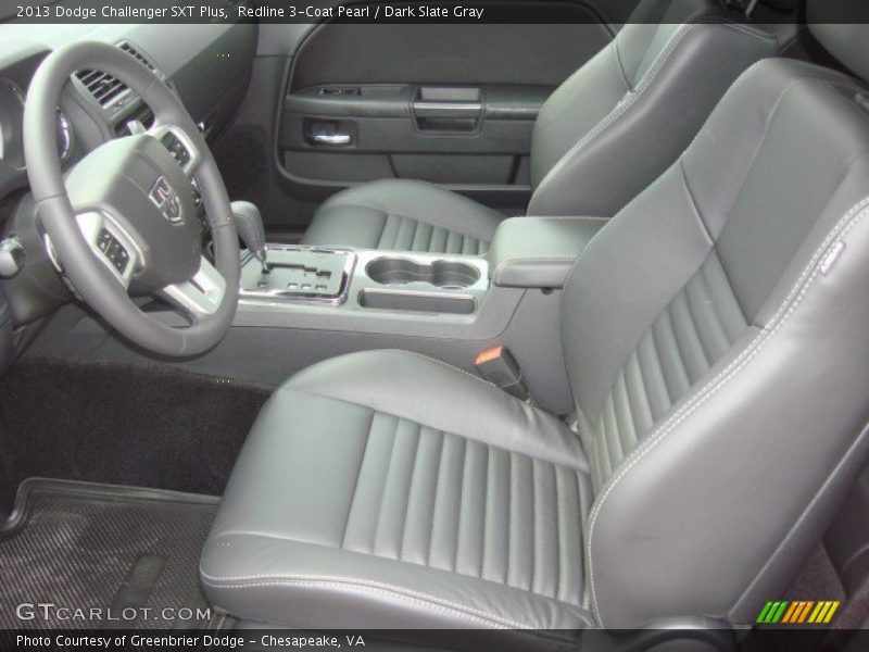 Front Seat of 2013 Challenger SXT Plus