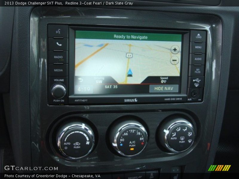 Redline 3-Coat Pearl / Dark Slate Gray 2013 Dodge Challenger SXT Plus