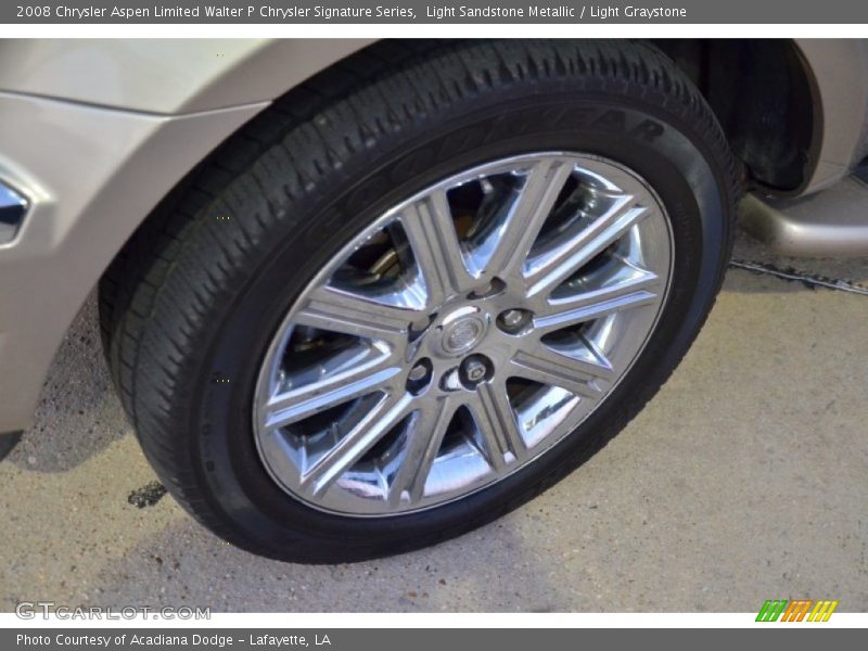 Light Sandstone Metallic / Light Graystone 2008 Chrysler Aspen Limited Walter P Chrysler Signature Series
