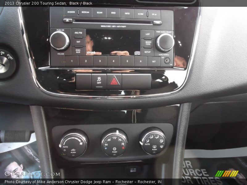 Black / Black 2013 Chrysler 200 Touring Sedan