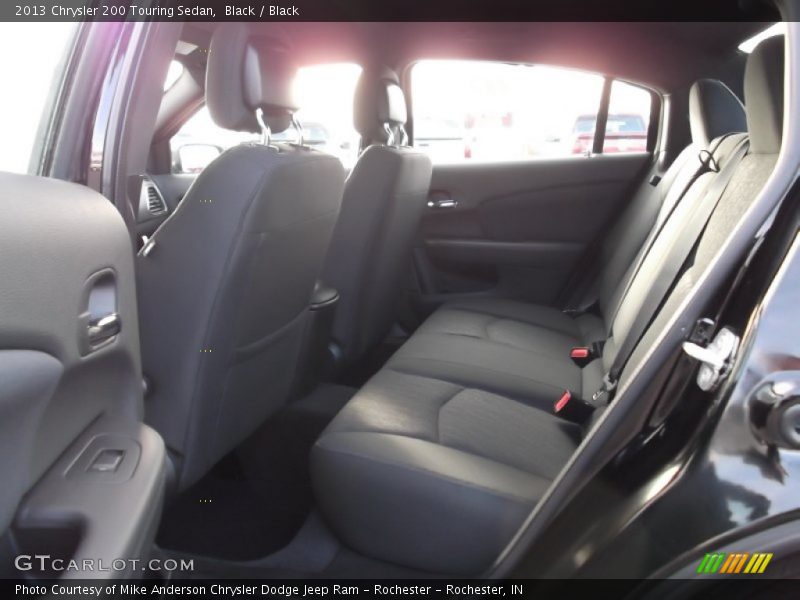 Black / Black 2013 Chrysler 200 Touring Sedan