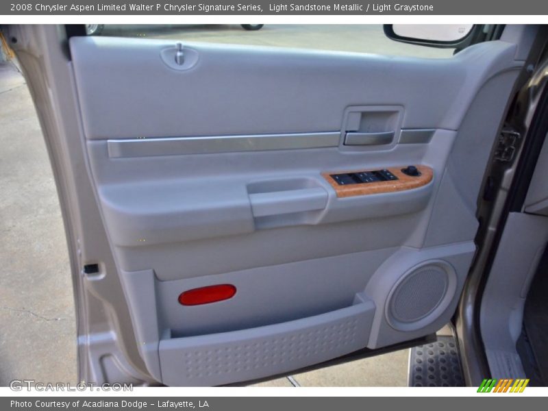 Light Sandstone Metallic / Light Graystone 2008 Chrysler Aspen Limited Walter P Chrysler Signature Series