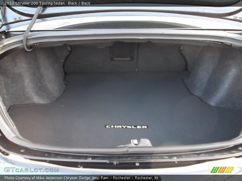 Black / Black 2013 Chrysler 200 Touring Sedan