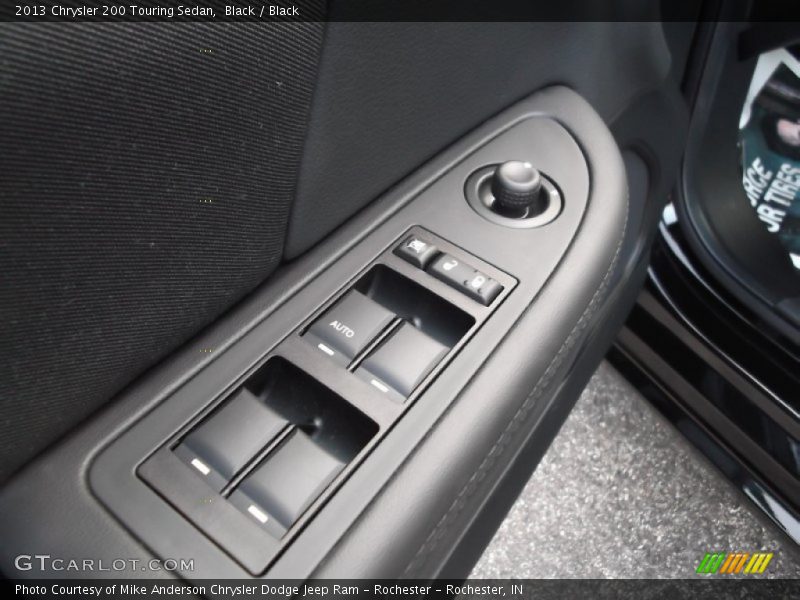 Black / Black 2013 Chrysler 200 Touring Sedan