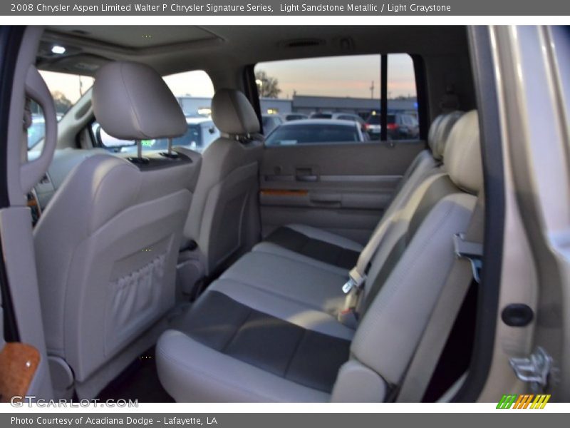 Light Sandstone Metallic / Light Graystone 2008 Chrysler Aspen Limited Walter P Chrysler Signature Series