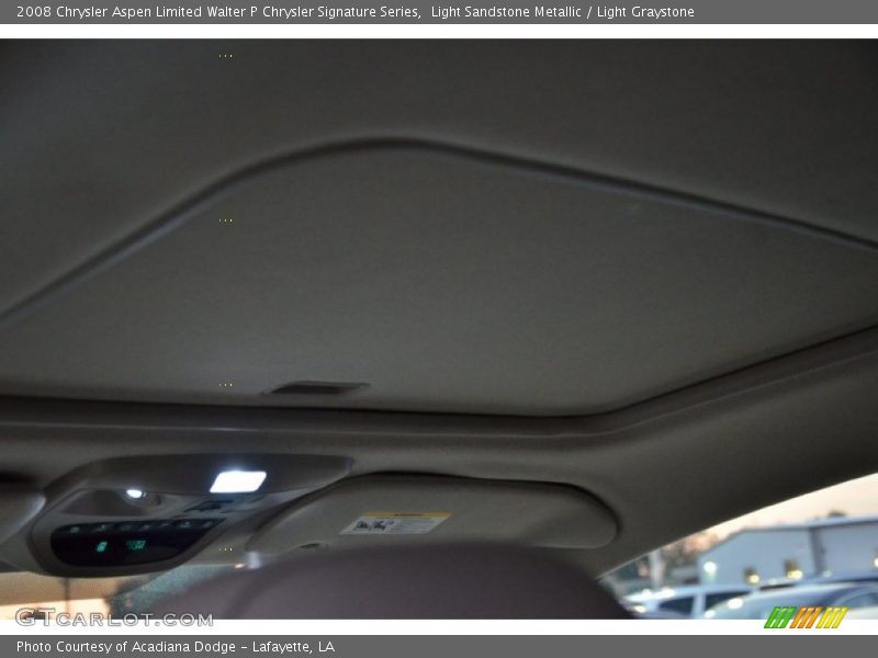 Light Sandstone Metallic / Light Graystone 2008 Chrysler Aspen Limited Walter P Chrysler Signature Series