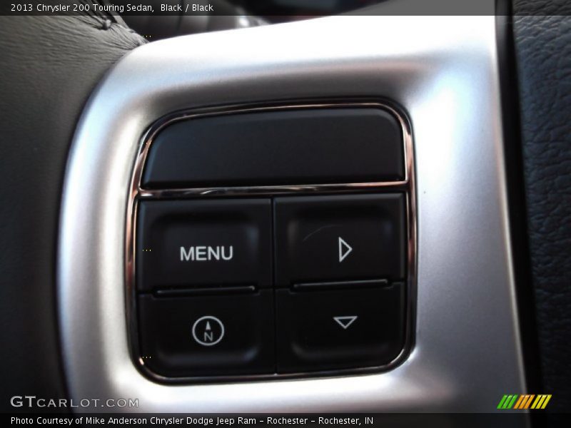 Black / Black 2013 Chrysler 200 Touring Sedan