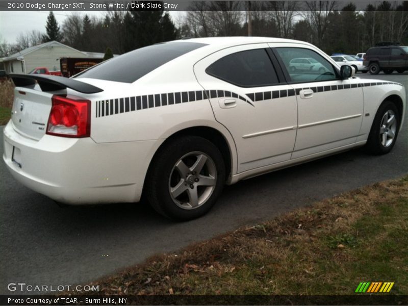 Stone White / Dark Slate Gray 2010 Dodge Charger SXT