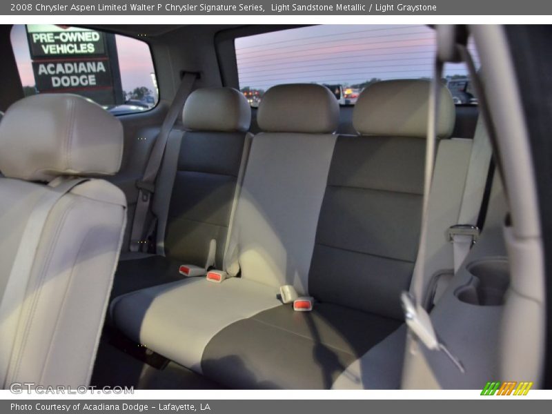 Light Sandstone Metallic / Light Graystone 2008 Chrysler Aspen Limited Walter P Chrysler Signature Series