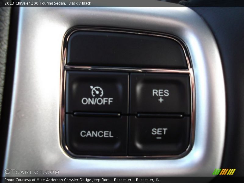 Black / Black 2013 Chrysler 200 Touring Sedan