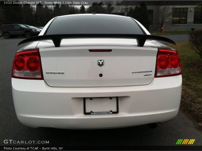 Stone White / Dark Slate Gray 2010 Dodge Charger SXT