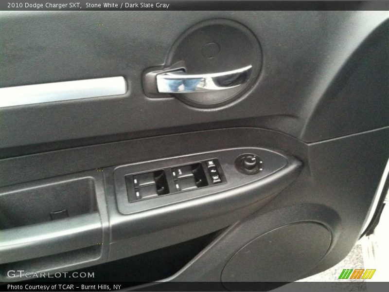 Stone White / Dark Slate Gray 2010 Dodge Charger SXT