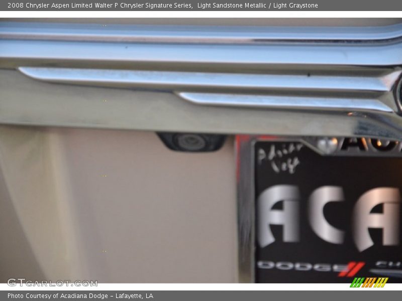 Light Sandstone Metallic / Light Graystone 2008 Chrysler Aspen Limited Walter P Chrysler Signature Series