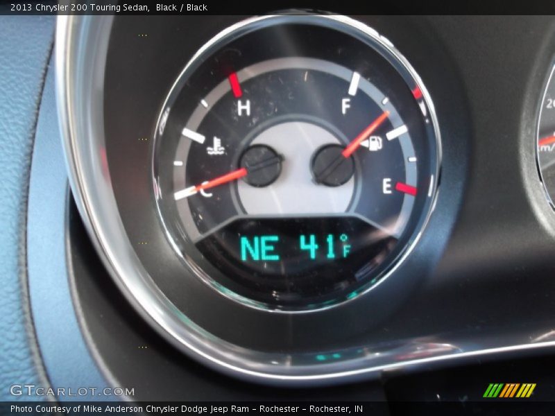 Black / Black 2013 Chrysler 200 Touring Sedan
