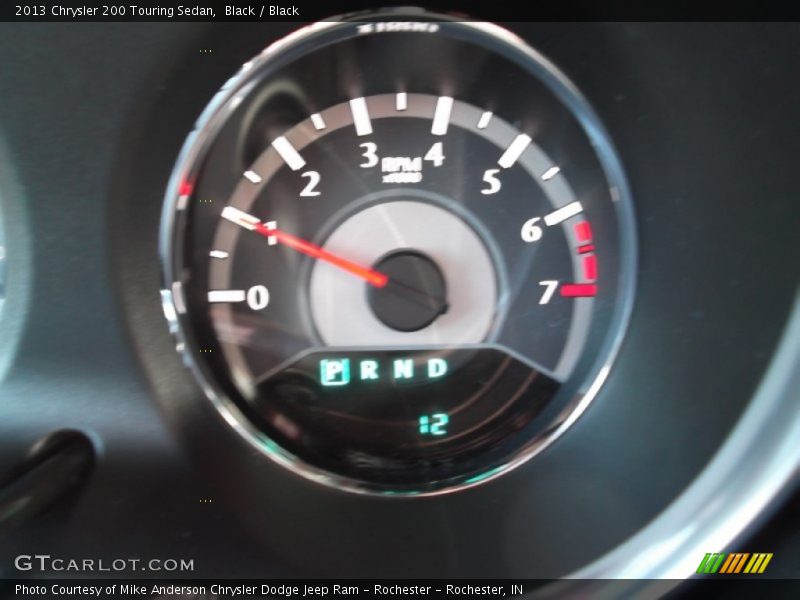 Black / Black 2013 Chrysler 200 Touring Sedan