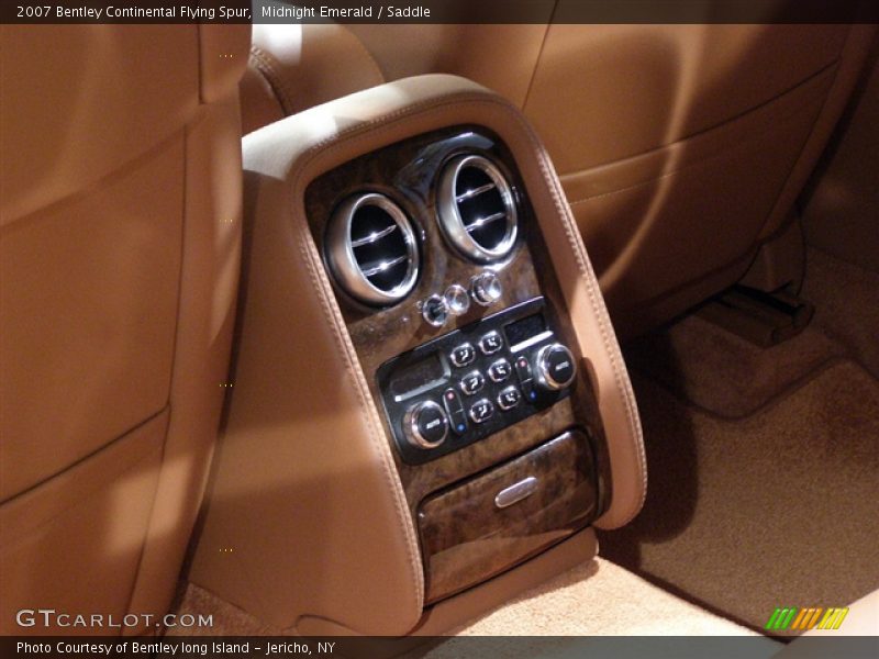 Midnight Emerald / Saddle 2007 Bentley Continental Flying Spur