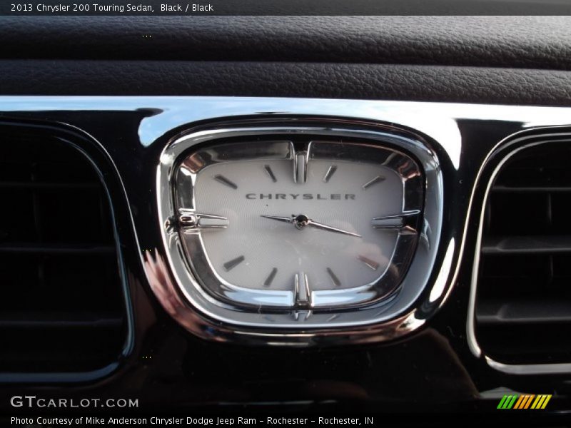 Black / Black 2013 Chrysler 200 Touring Sedan