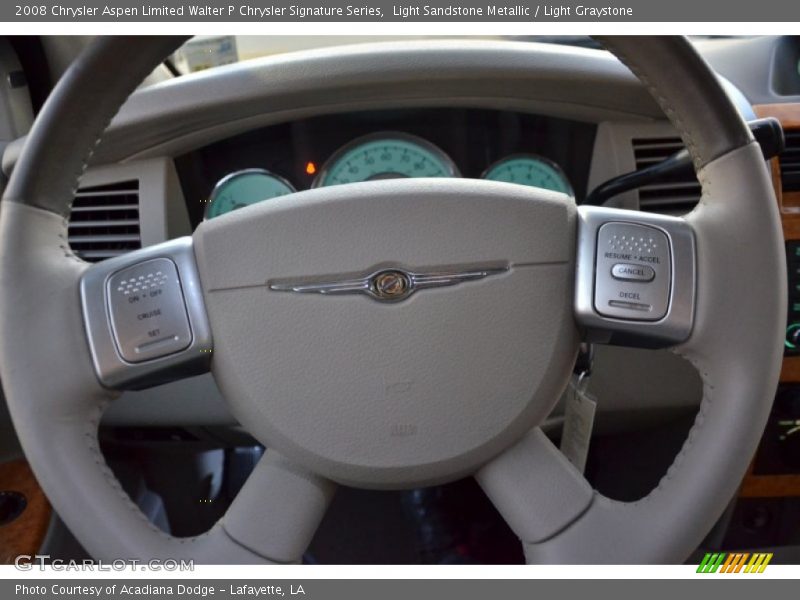 Light Sandstone Metallic / Light Graystone 2008 Chrysler Aspen Limited Walter P Chrysler Signature Series