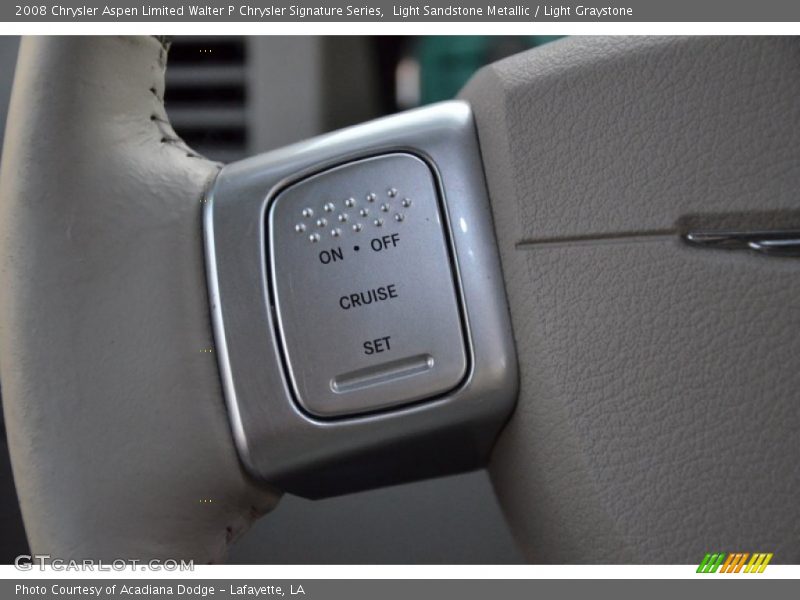 Light Sandstone Metallic / Light Graystone 2008 Chrysler Aspen Limited Walter P Chrysler Signature Series
