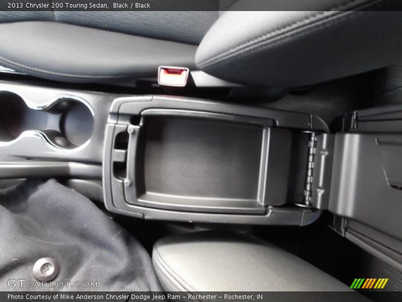 Black / Black 2013 Chrysler 200 Touring Sedan