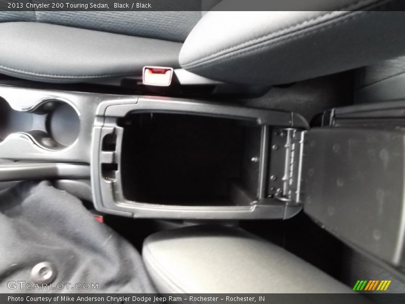 Black / Black 2013 Chrysler 200 Touring Sedan