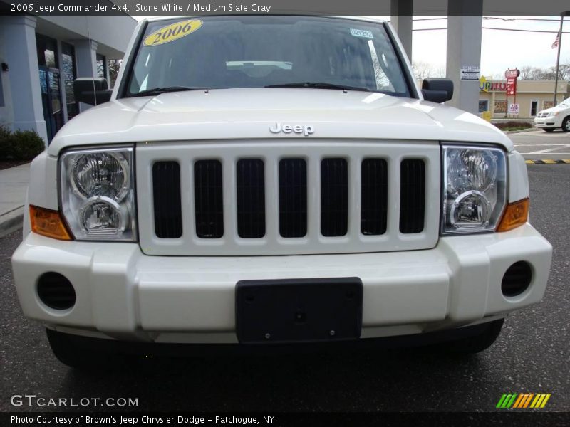 Stone White / Medium Slate Gray 2006 Jeep Commander 4x4