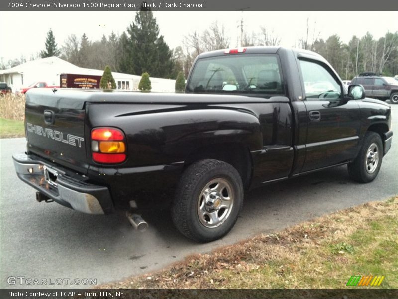 Black / Dark Charcoal 2004 Chevrolet Silverado 1500 Regular Cab
